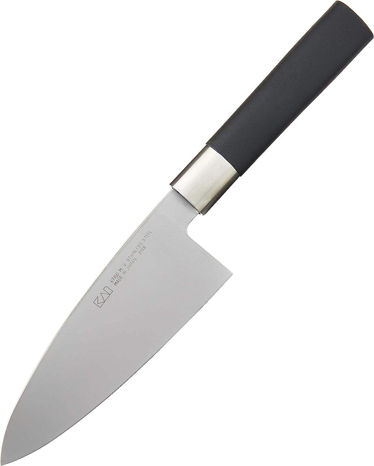 Wasabi Deba Knife 6", Traditional Japanese Knife for Fish and Poultry, Stainless Steel Blade, Comfortable Handle, Handcrafted Japanese Kitchen Knives