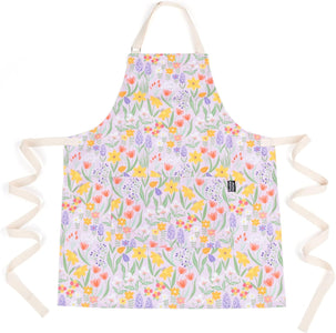 Designer Aprons - Full Coverage Polycotton with Large Pockets - Vibrant Apron - Water/Oil/Stain Resistant