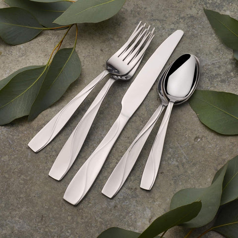 Image of Barnard 20-Piece 18/0 Stainless Steel Flatware Set