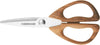 5221282 All Purpose Shear, Pecan Wood Handles 8.2 X 3.5 X 0.5 Inches