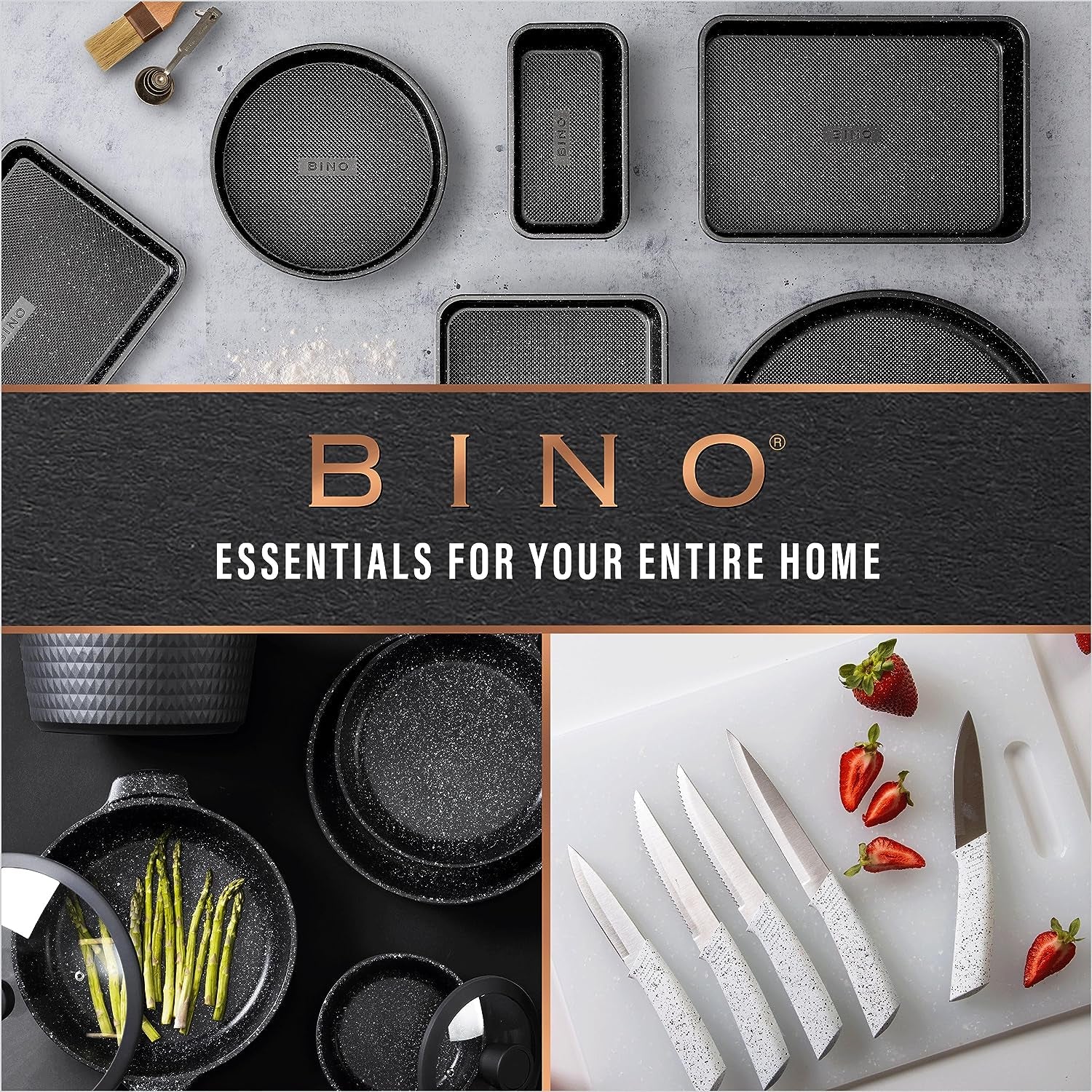 Stainless Steel Blade Kitchen Shears - Black | Strong & Sharp Kitchen Shears | Cooking Scissors | Food Shears | Vegetable Scissors | Poultry Meat & Bone Cutting Scissors | Utility Kitchen Tool