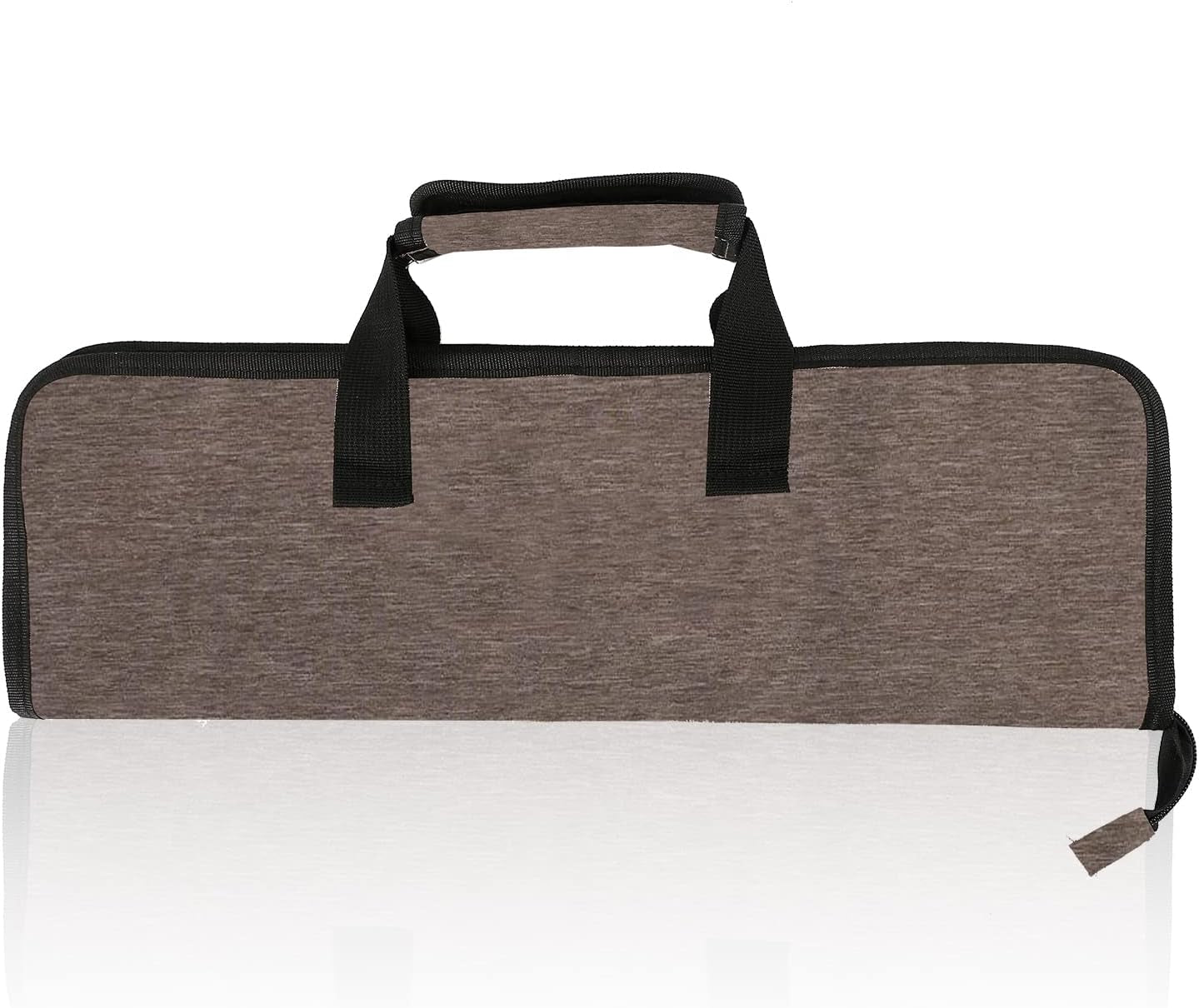 Chef’S Knife Roll Bag, Heavy Duty Oxford Chef Knife Bag, Portable 13 Slots Chef Knife Case, Multi-Function Cutlery Knives Pouch Holder Knife Wrap Wallet Tool Roll (Khaki)