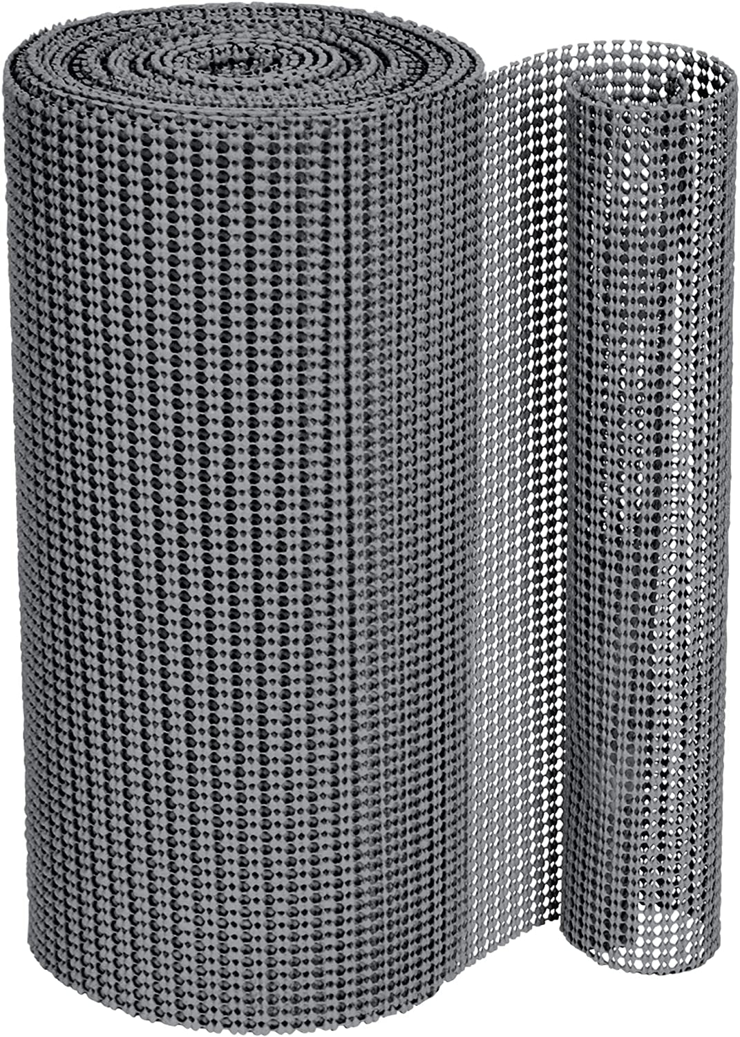 Classic Grip Shelf Liner for Home Organization- Non Adhesive/Slip, Easy Clean - Perfect for Desk, Shelves, Kitchen, Bathroom, Cabinet Protection -Graphite Gray​