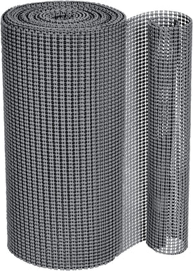 Classic Grip Shelf Liner for Home Organization- Non Adhesive/Slip, Easy Clean - Perfect for Desk, Shelves, Kitchen, Bathroom, Cabinet Protection -Graphite Gray
