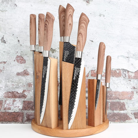 Image of Magnetic Knife Block,12 Knives Holder with Powerful Magnets,Knife Board Knife Strip with Strong Magnet