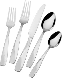 Barnard 20-Piece 18/0 Stainless Steel Flatware Set