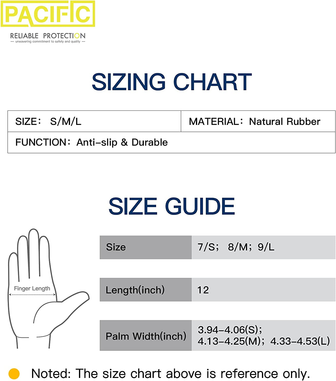 12 Pairs Dishwahsing Gloves, Rubber Gloves, Blue Kitchen Gloves, Long Dish Gloves for Household Cleaning, Gardening, Medium