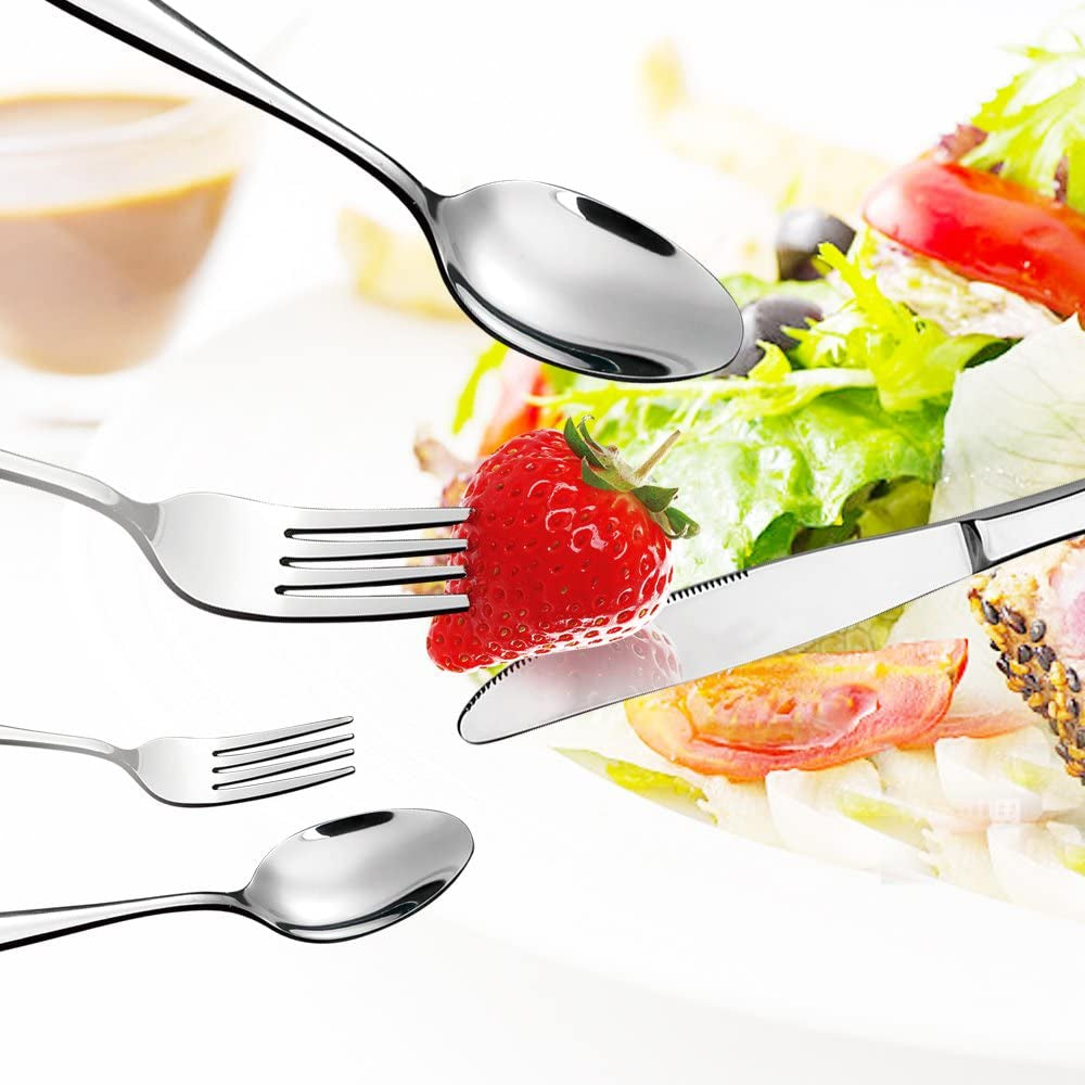 Staintess Steel Salad Forks Set,6.7-Inch,12-Piece