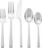 Malmo 5-Piece Flatware Set, 0.9 LB, Stainless Steel
