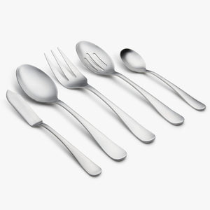 Silversmiths Rhiannon Satin 45-Piece Flatware Set