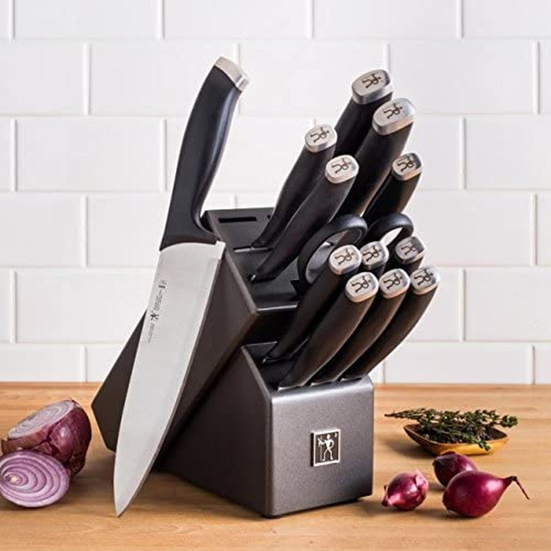 Silvercap 14-Pc Knife Block Set