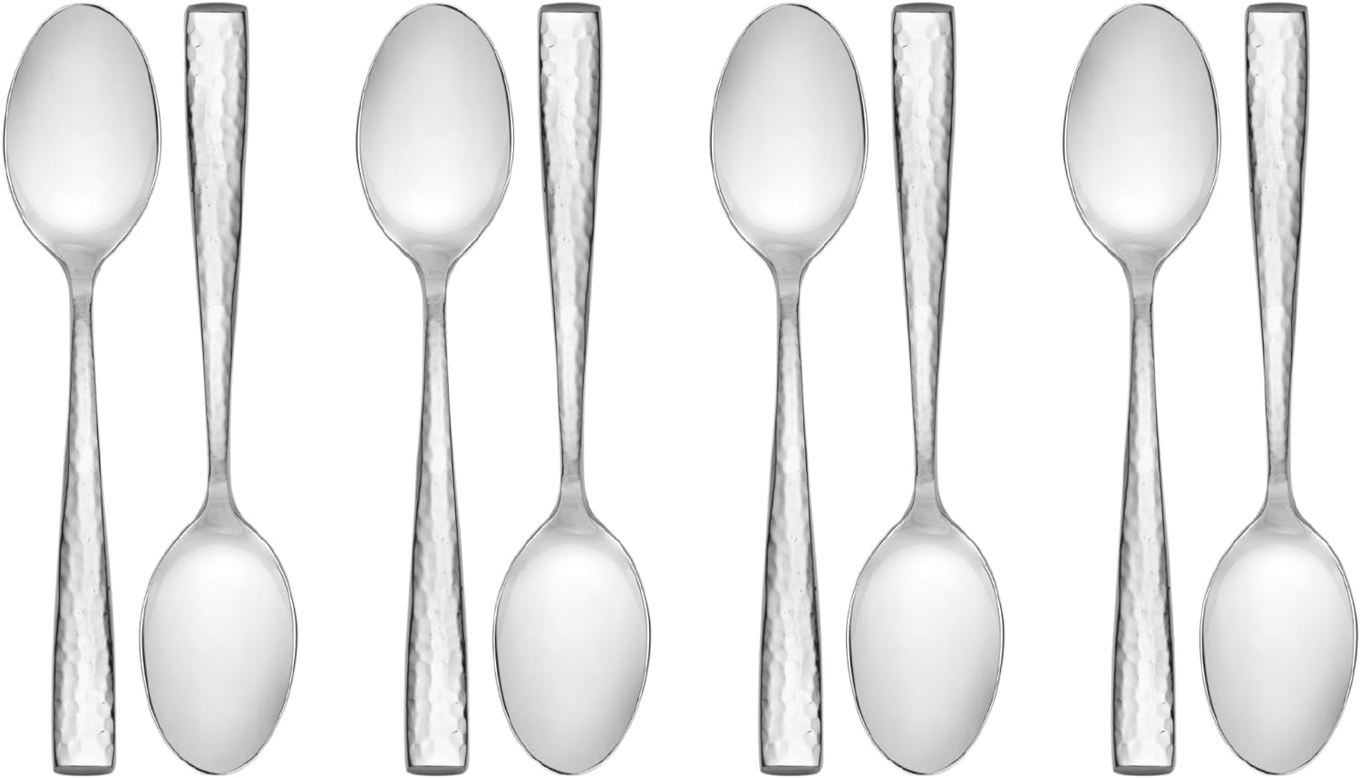 Texture 42-Piece Forged Stainless Steel Flatware Set, Service for 4