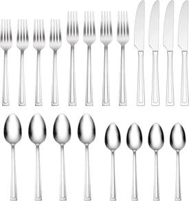 Farmington 20 Piece Flatware Set, 20PC FW, STAINLESS