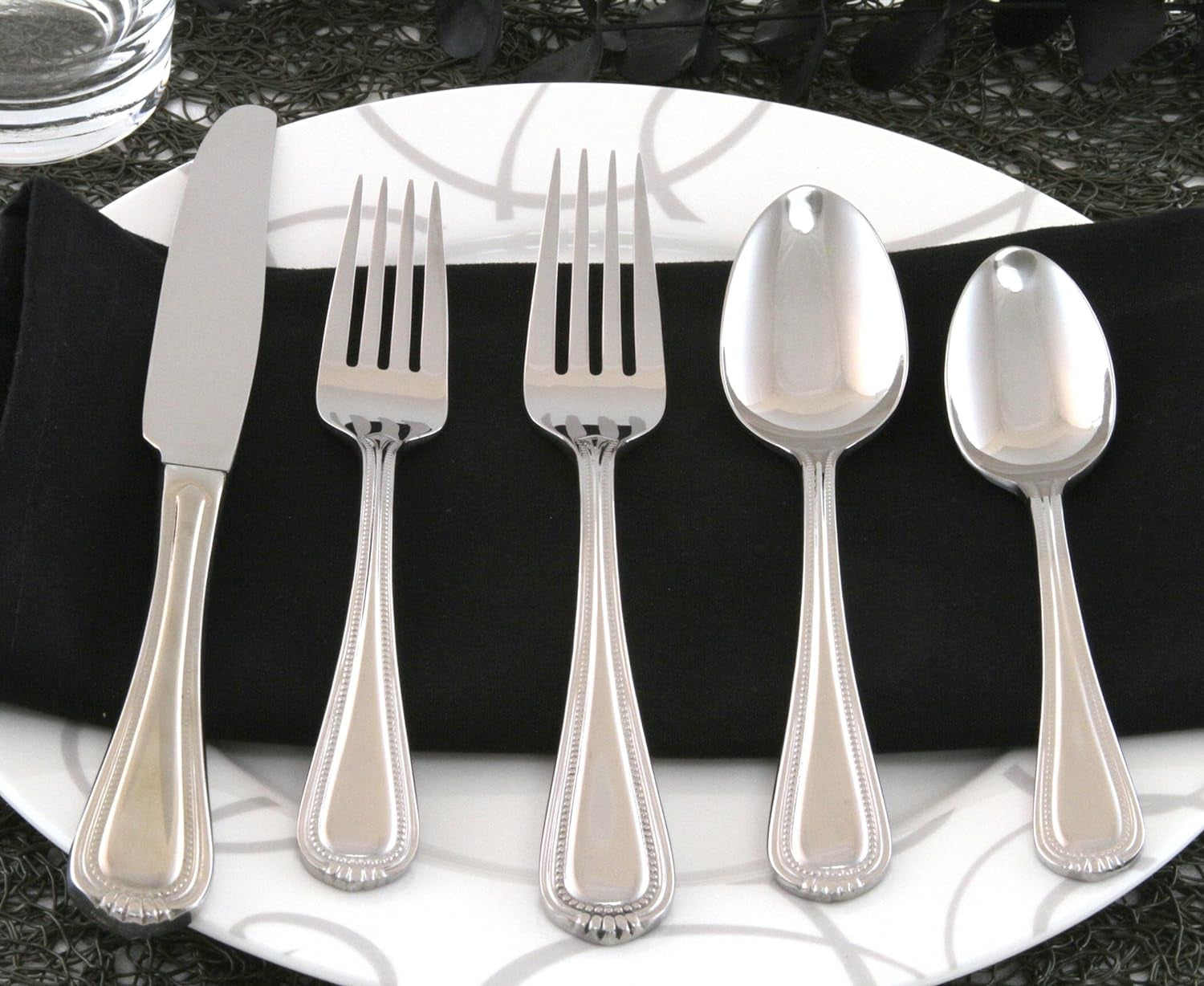 Countess 45-Piece Flatware Set, Service for 8