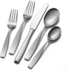 5081298 Satin Loft 65-Piece 18/10 Stainless Steel Flatware Set with Serving Utensil Set, Service for 12
