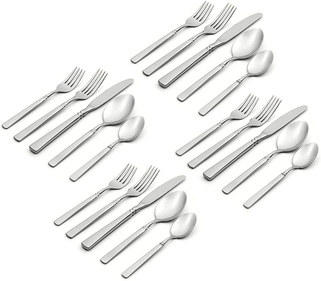 Easton Flatware, 5 Piece, Silver