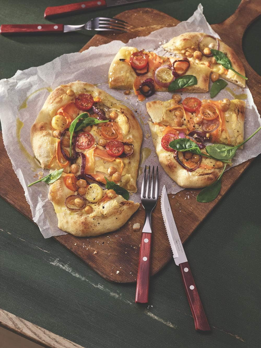 12-Pieces Barbecue Set 6 Knives 6 Forks