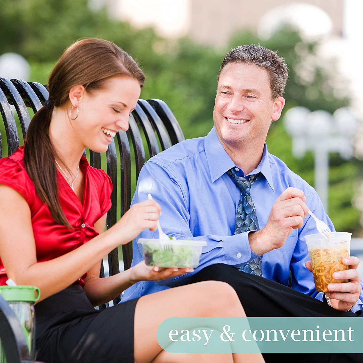 Cutlery Plastic Teaspoons Medium Weight Disposable Silverware White (1000 Count)