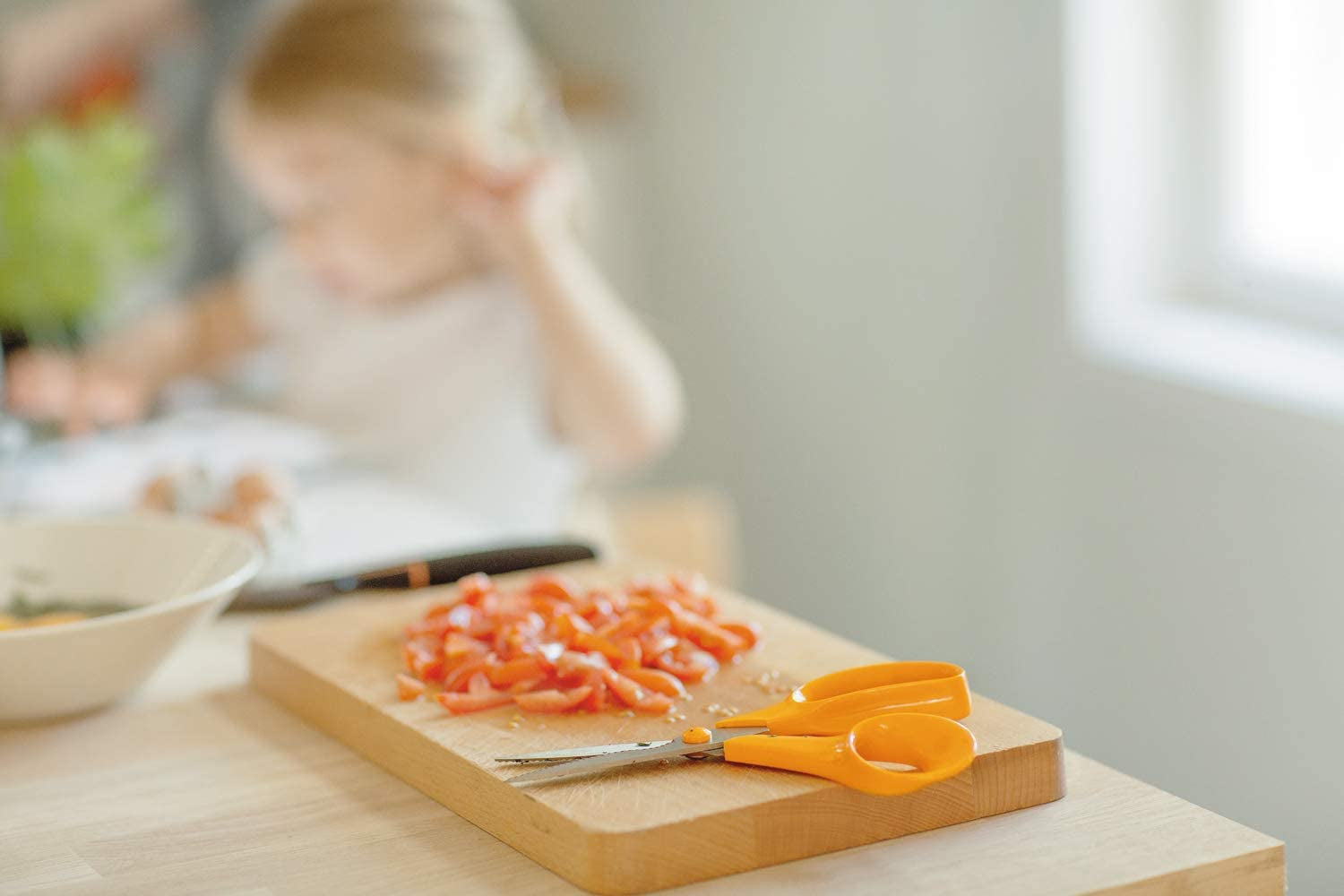 Kitchen Scissors, Total Length: 18 Cm, Quality Steel/Synthetic Material, Classic, 1000819