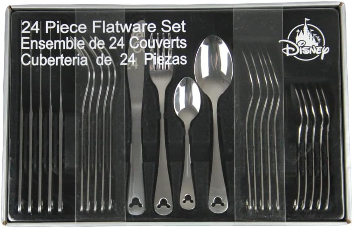 Theme Park Exclusive Mickey Icon 24 Piece Flatware Set