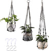 3 Pack Plant Hanger Indoor Hanging Planter Basket for Indoor Plants Hanging Plant Holders Indoor