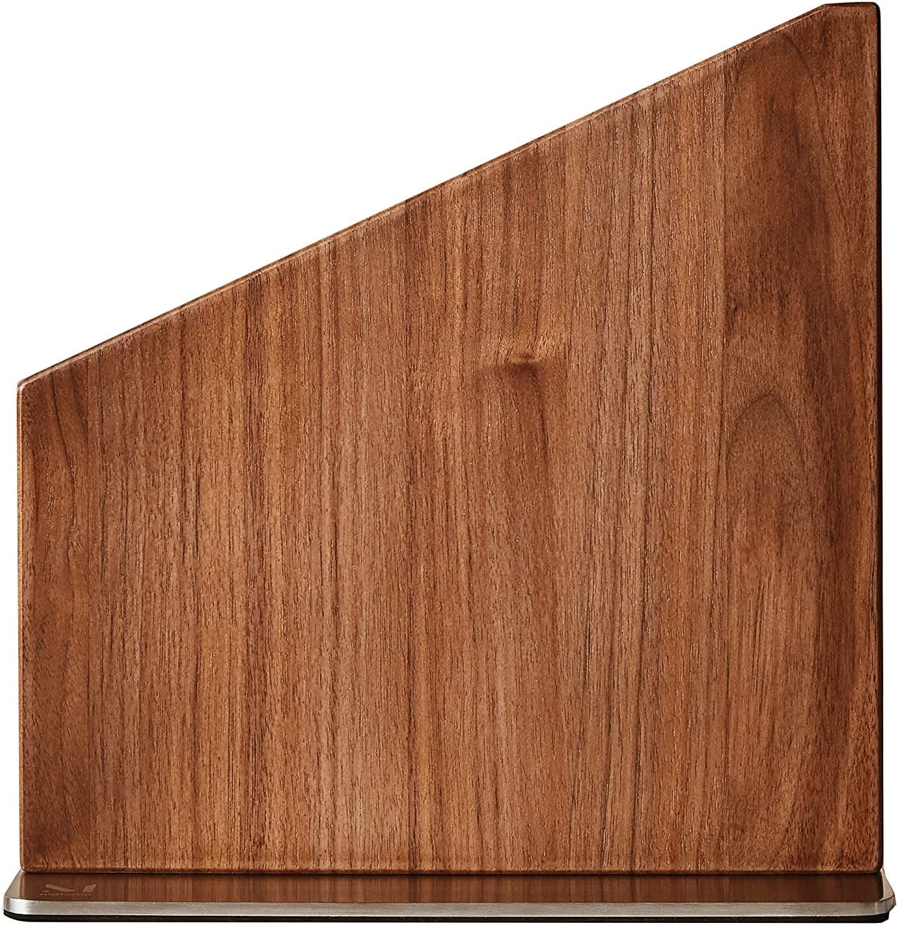 , Knife Stand, Magnetic Display for Safe Storage, Walnut
