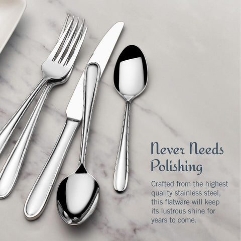 Image of Arturo 18/10 20 Piece Stainless Steel Flatware Set, Service for 4