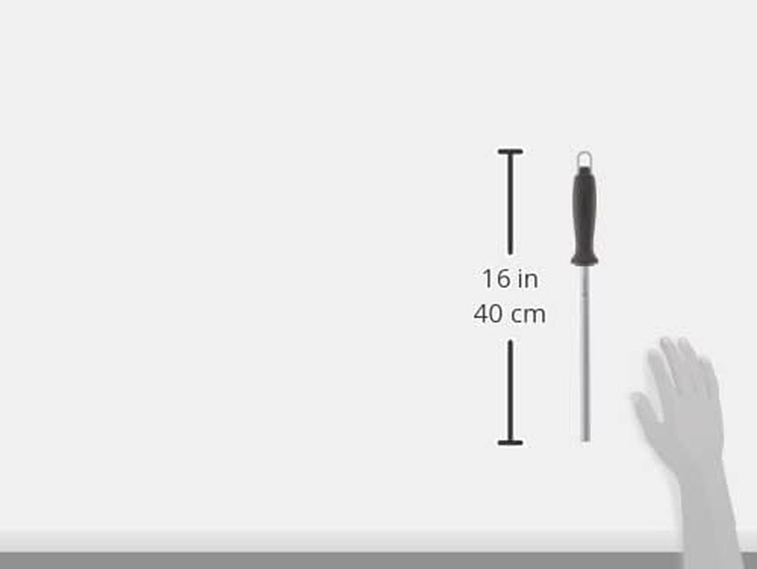 9" Diamond Steel Sharpener, Narrow, Fine