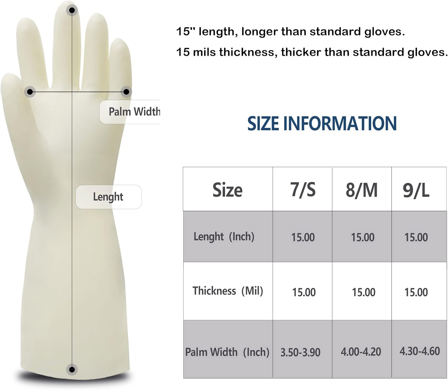 Dishwashing Gloves,Cleaning Gloves,Kitchen Gloves, Dish Gloves,Rubber Gloves,Rubber Gloves for Dishwashing,3 Pairs.