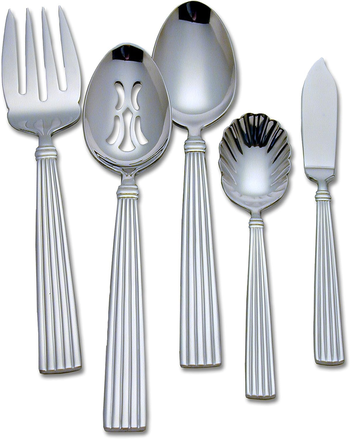 0 Crescendo II 65-Piece Flatware Set, Silver