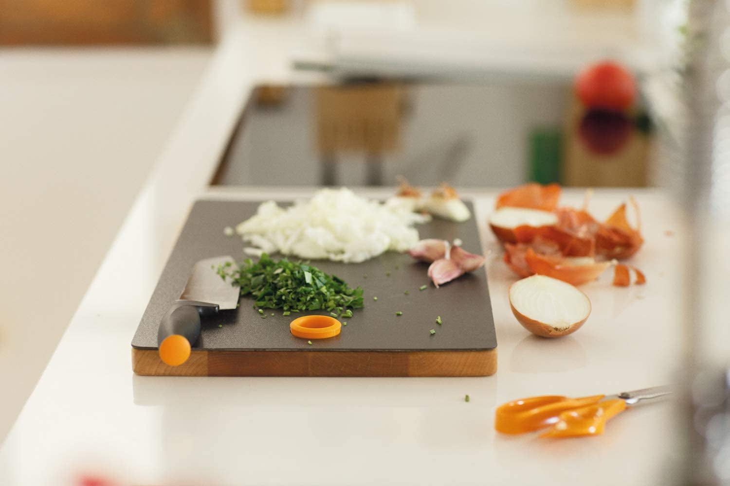 Kitchen Scissors, Total Length: 18 Cm, Quality Steel/Synthetic Material, Classic, 1000819