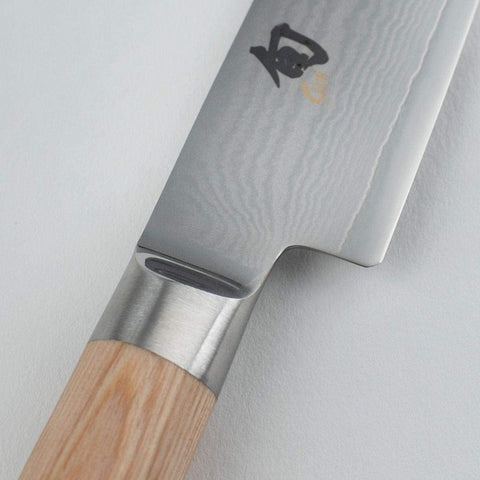 Image of Classic Blonde 6” Utility Knife, Blonde Pakkawood Handle, Full Tang VG-MAX Blade