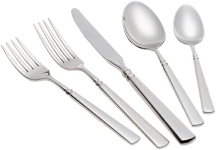 Easton Flatware, 5 Piece, Silver