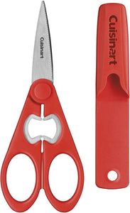 C77-SHR8RMH Classic Shears 8" All-Purpose Kitchen Scissors W/ Magnetic Holder, Red