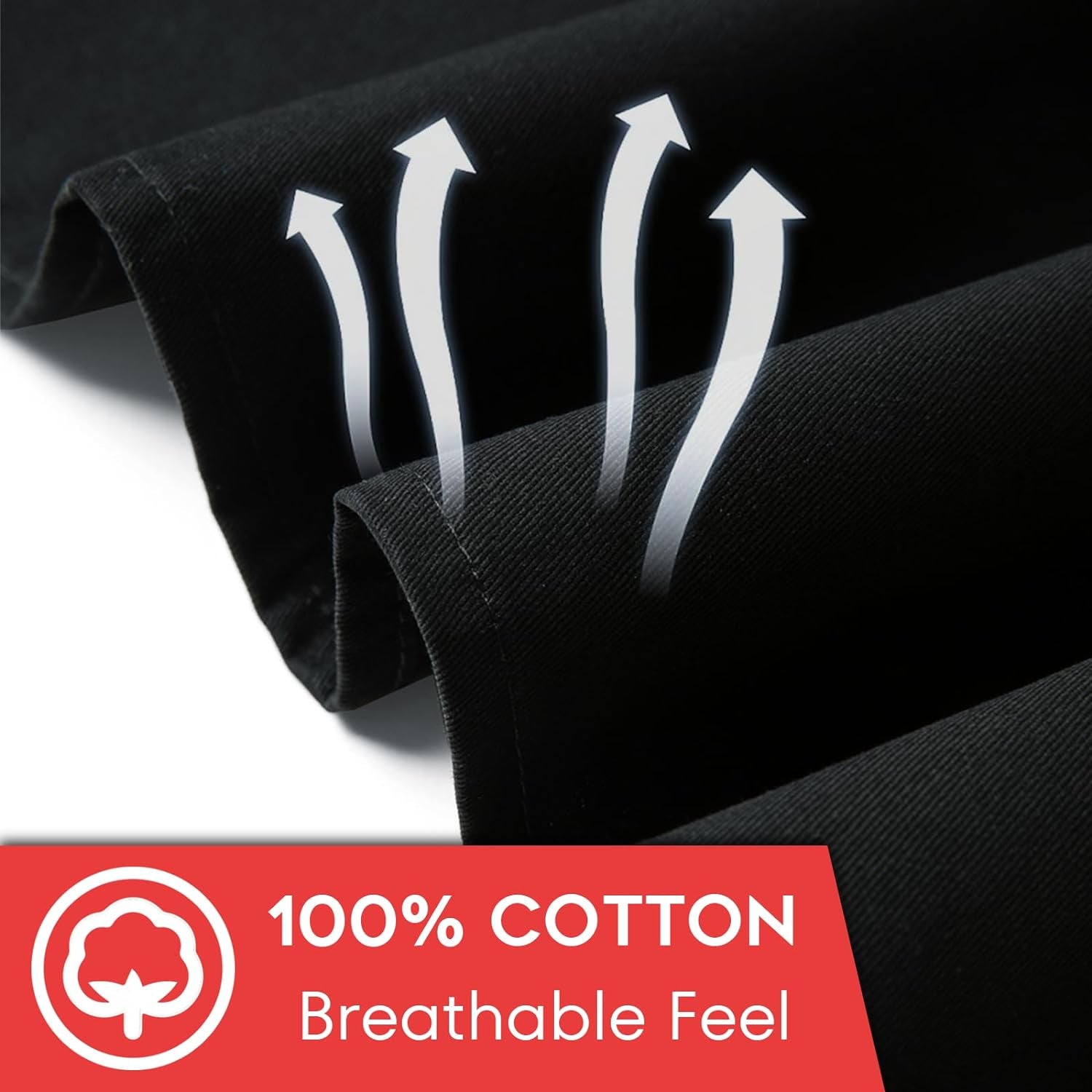 Aprons for Men, 2 Pack 100% Cotton Mens Apron, Black Chef Kitchen Cooking Apron, Men Grilling BBQ Apron with 2 Pockets, Waterproof Man Apron for Gardening, Baking