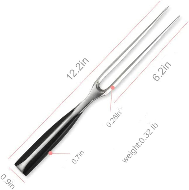 Kilajojo Chef Pro Stainless Steel Carving Fork 12 Inch