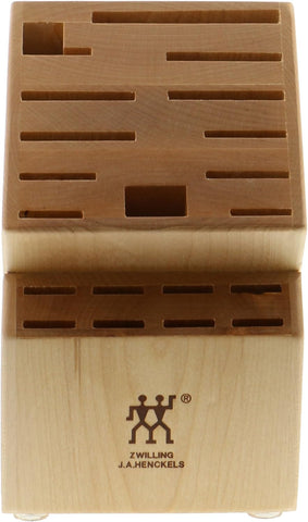 Image of 20-Slot Super Knife Storage Block, Hardwood