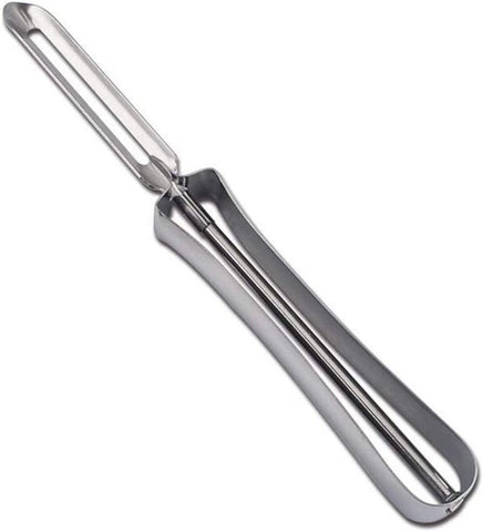 Image of Kitchen Vegetable Peeler-Stainless Steel Rotary Peeler for Vegetable and Carrot Fruit，With Ergonomic Safety and Control Handle-Dishwasher Safety