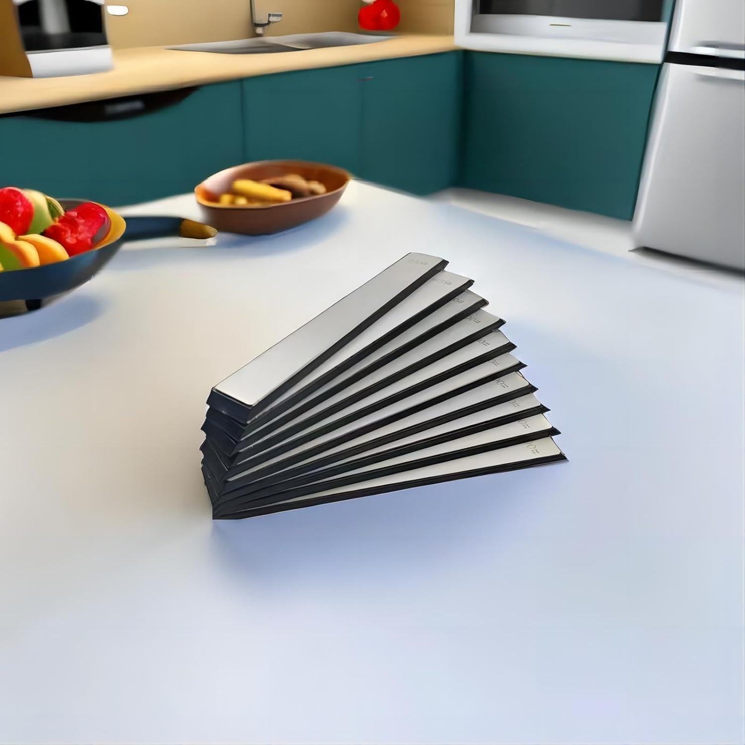 11Pcs Diamond Knife Sharpening Stones Set, Diamond Plates for Fix-Angled Knife Sharpening System, Diamond Whetstones with a Non-Slip Base for Ruixin Sharpener, Knife Sharpener for Kitchen Outdoor