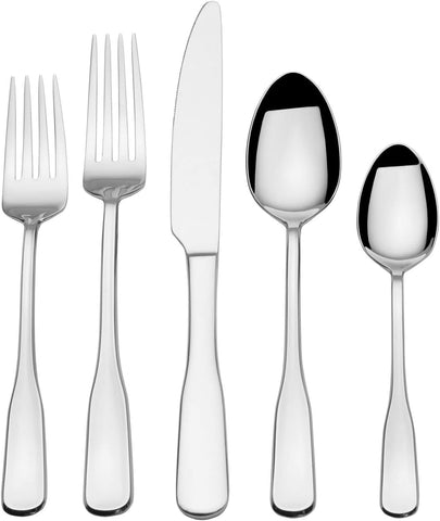 Image of Living Landyn 18.0 20 Piece Stainless Steel Flatware Set, Service for 4