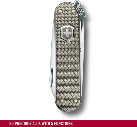 Image of Classic SD Precious Alox 5 Function Infinite Grey Pocket Knife