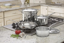 7-Piece Cookware Set, Chef'S Classic Stainless Steel Collection, 77-7P1