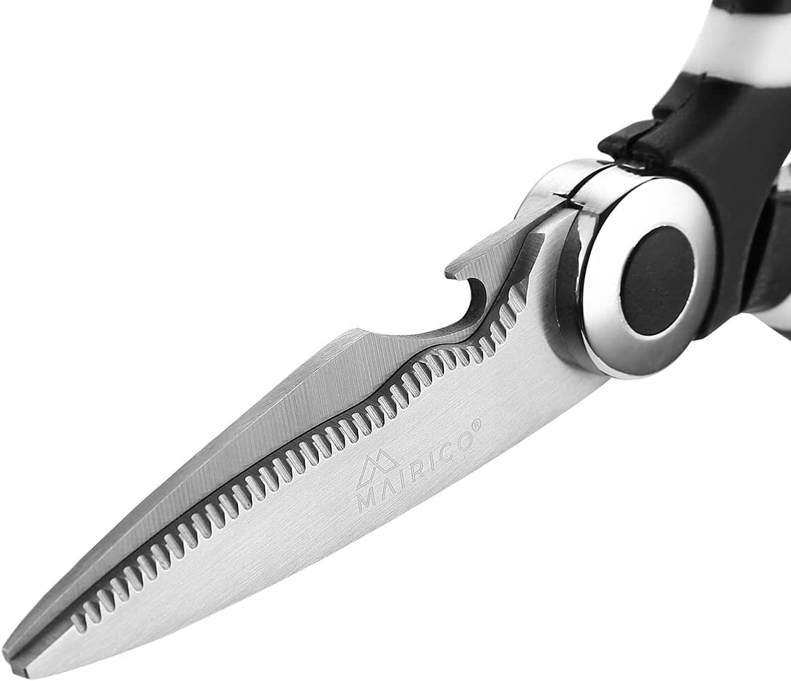 Ultra Sharp Premium Heavy Duty Kitchen Shears- Ultimate Heavy Duty Scissors for Cutting Chicken, Poultry, Fish, Meat and Poultry Bones