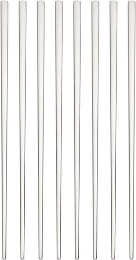 Zephyr 18/10 Mirror 8 Pc Chopsticks, 0.30 LB, Metallic