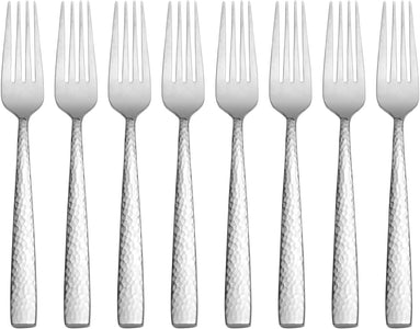 Texture 42-Piece Forged Stainless Steel Flatware Set, Service for 4