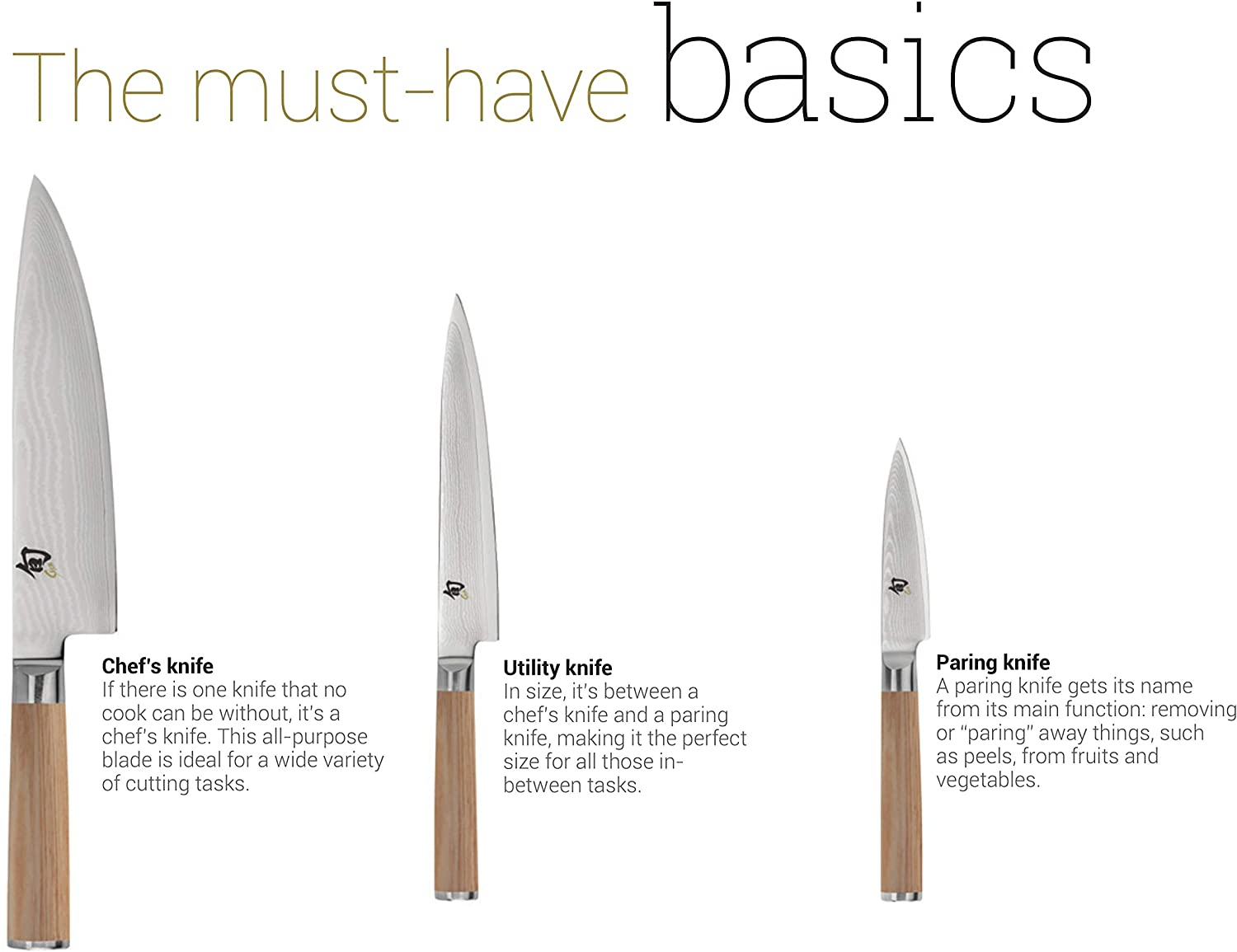 Shun Classic Blonde 8” Chef'S Knife, Blonde Pakkawood Handle, Full Tang VG-MAX Blade