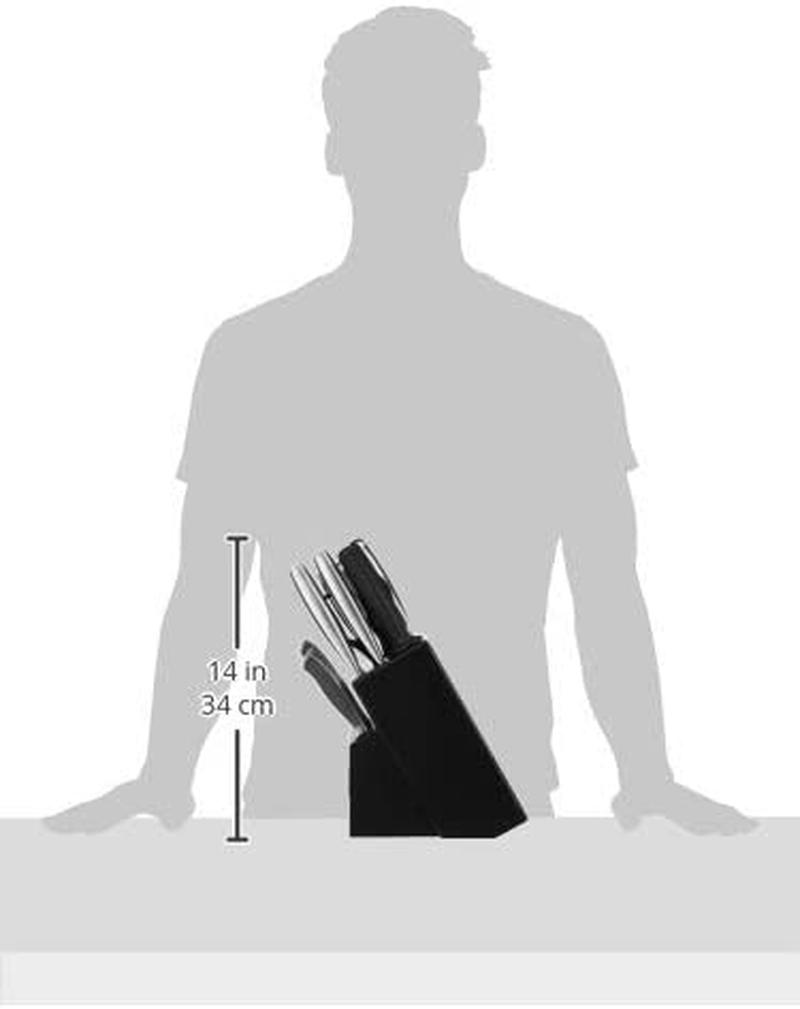 Cuisinart C77SS-15P Graphix Collection 15-Piece Cutlery Knife Block Set, Stainless Steel