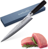 Kirosaku Premium Damascus Kitchen Knife 8 Inches - Extremely Sharp Kitchen Chef'S Knife Made of Damascus Steel and Pakka Wood Handle