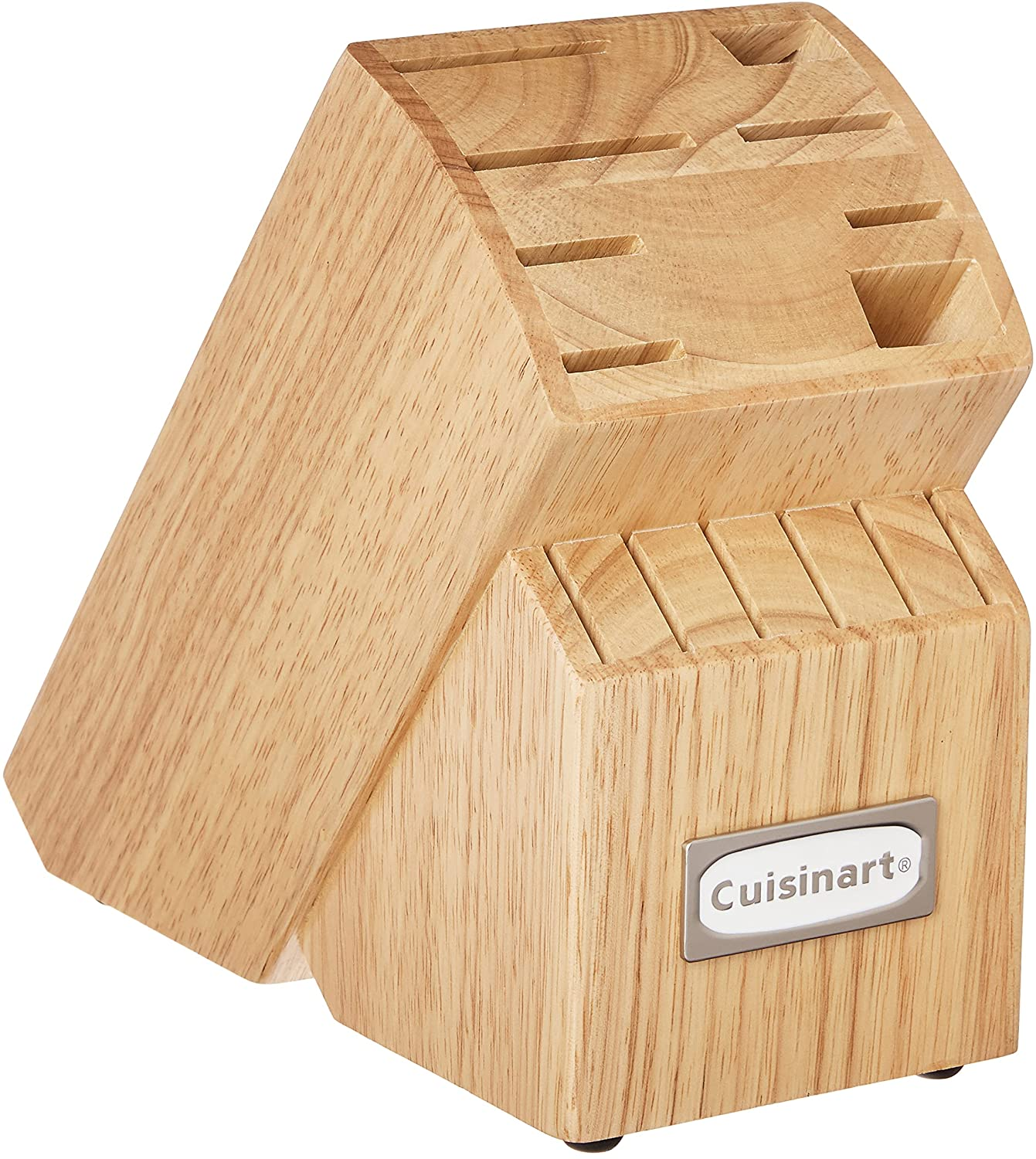 Cuisinart C77WTR-15P Classic Forged Triple Rivet, 15-Piece Knife Set, White