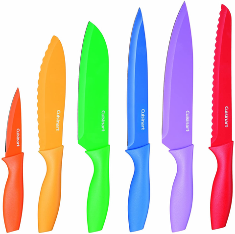 Image of Cuisinart C55-01-12PCKS Advantage Collection Piece, Multicolor 12 PC Knife Set, Multi-Colored
